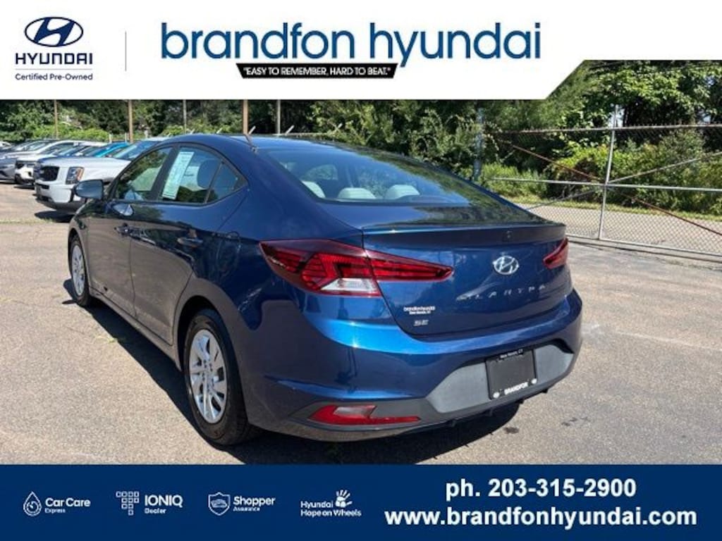 Used 2019 Hyundai Elantra SE Sedan
