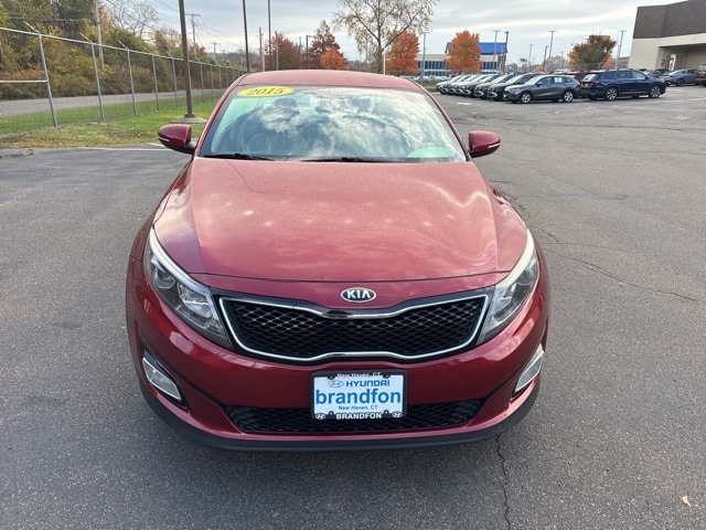 Used 2015 Kia Optima LX with VIN 5XXGM4A74FG374785 for sale in New Haven, CT