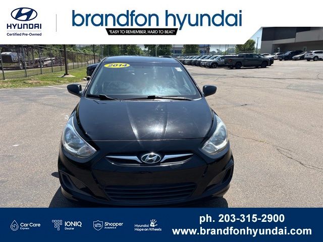 Used 2014 Hyundai Accent GS with VIN KMHCT5AE5EU194130 for sale in New Haven, CT