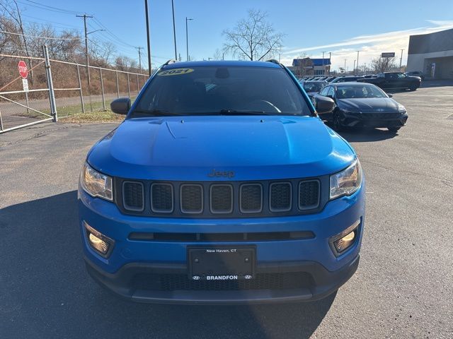 Used 2021 Jeep Compass 80th Spec. Edition with VIN 3C4NJDEB8MT592888 for sale in New Haven, CT