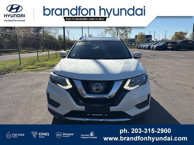 Used 2017 Nissan Rogue SV with VIN 5N1AT2MV1HC856247 for sale in New Haven, CT