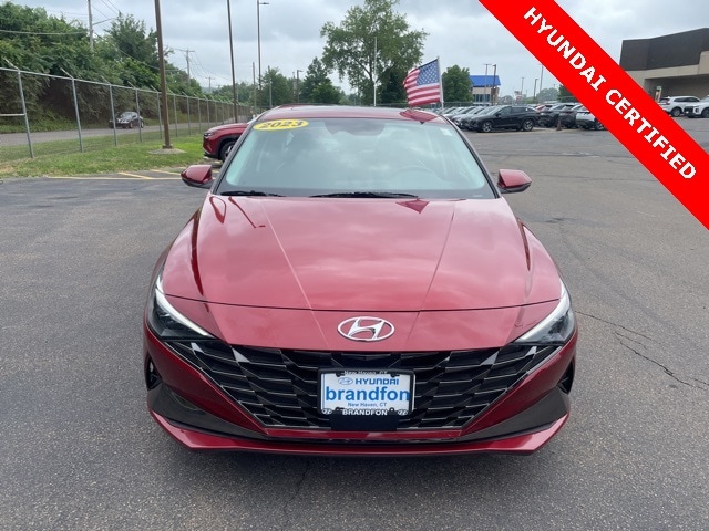 Certified 2023 Hyundai Elantra Limited with VIN KMHLP4AG9PU564384 for sale in New Haven, CT