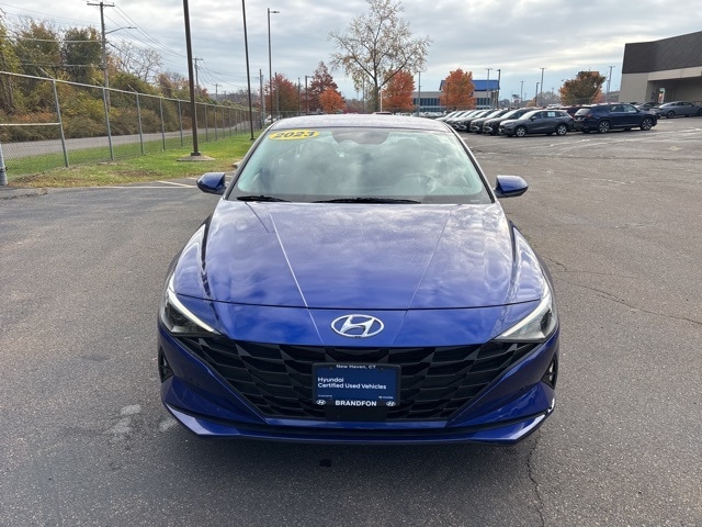 Certified 2023 Hyundai Elantra SEL with VIN KMHLS4AG7PU461799 for sale in New Haven, CT