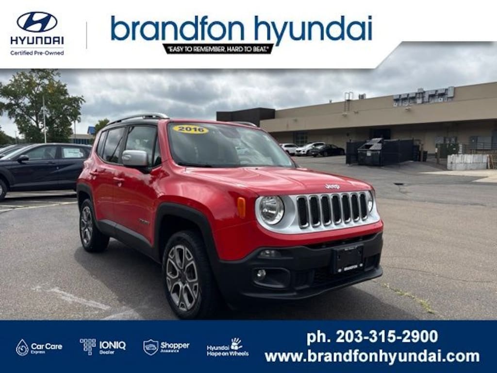 Used 2016 Jeep Renegade Limited 4x4 SUV