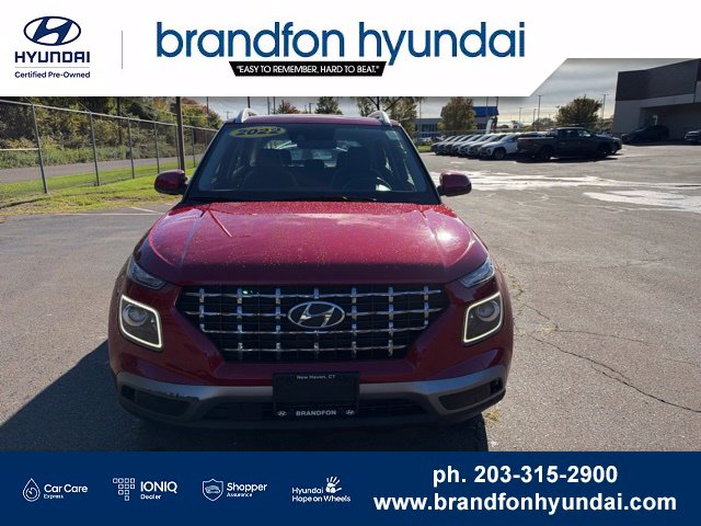 Certified 2022 Hyundai Venue Limited with VIN KMHRC8A33NU185548 for sale in New Haven, CT