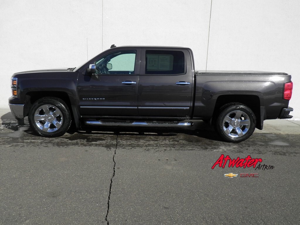 Used 2014 Chevrolet Silverado 1500 LTZ with VIN 3GCUKSEC3EG241015 for sale in Aitkin, Minnesota