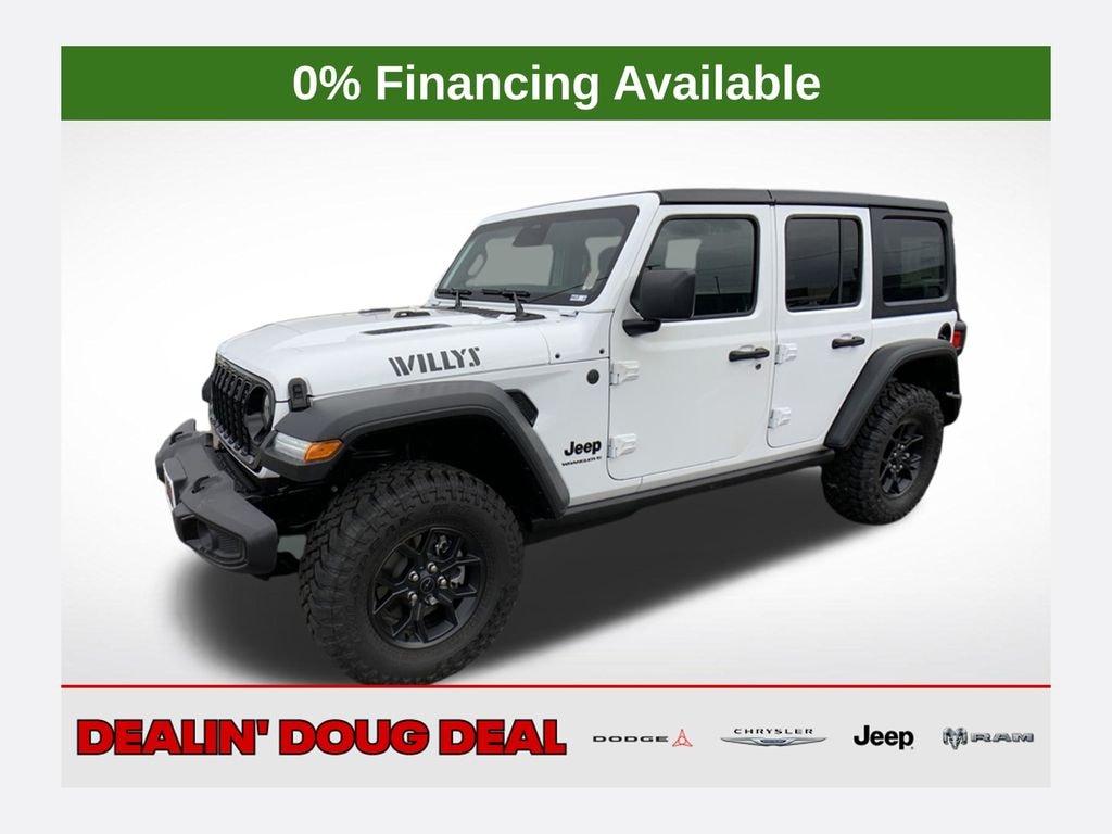 New 2026 Jeep Wrangler Willys Sport Utility
