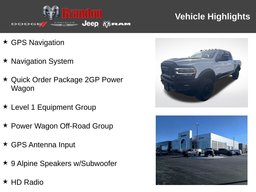 Used 2024 Ram 2500 Power Wagon Truck