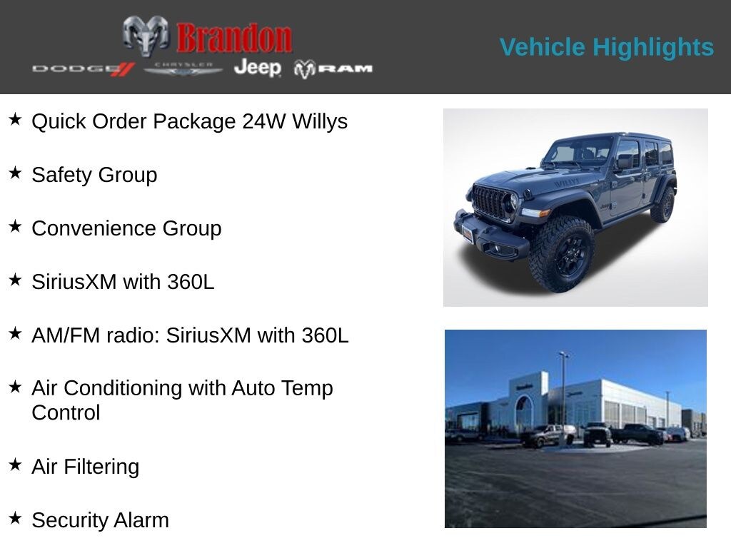 New 2026 Jeep Wrangler Sport Sport Utility