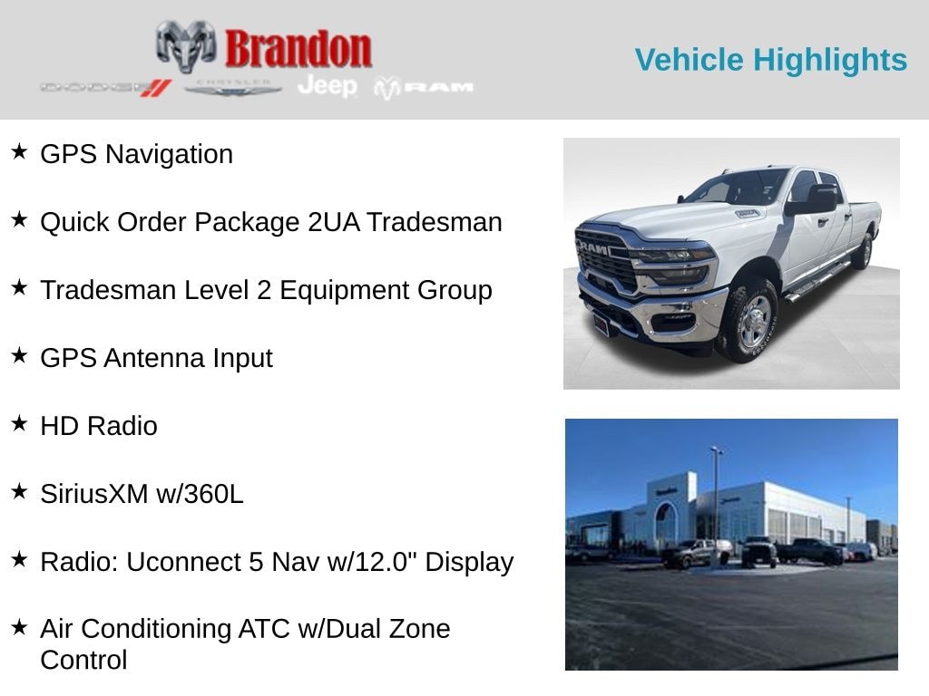 New 2026 Ram 2500 Tradesman Pickup
