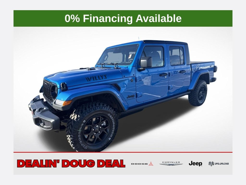 New 2026 Jeep Gladiator Willys Pickup