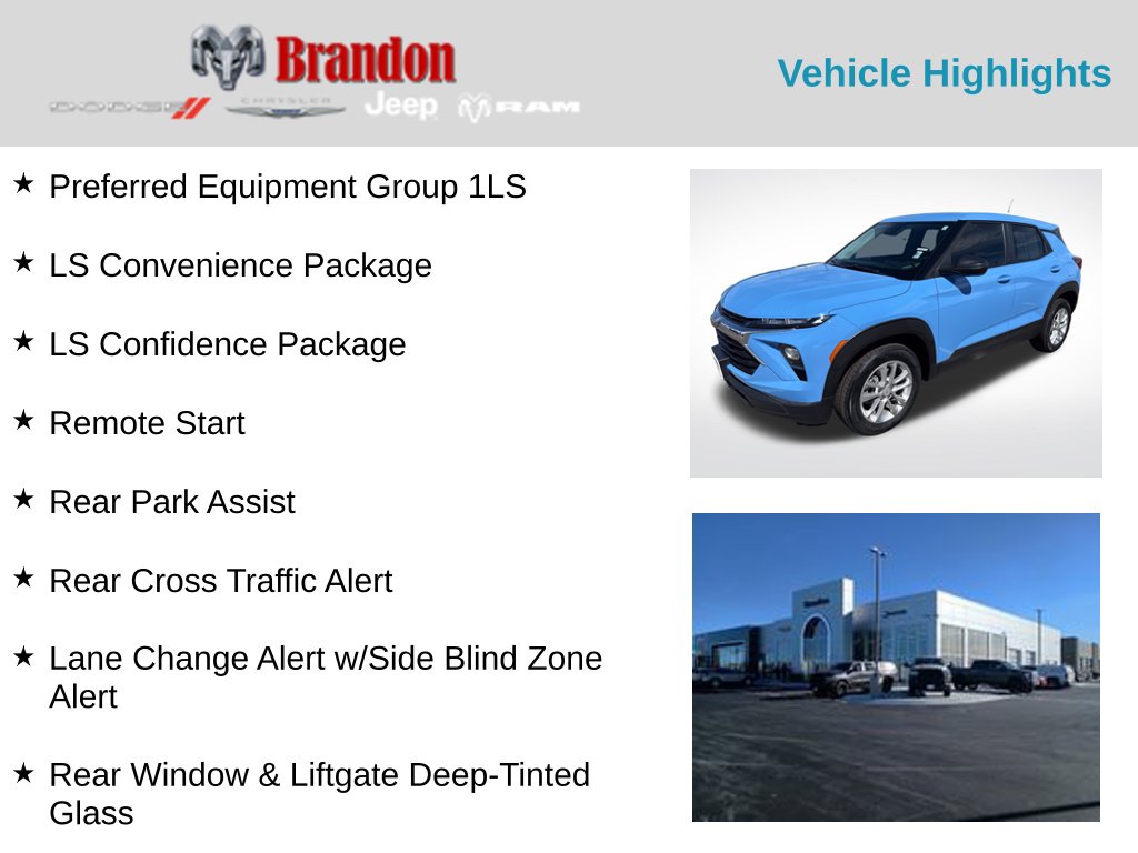 Used 2024 Chevrolet Trailblazer LS SUV