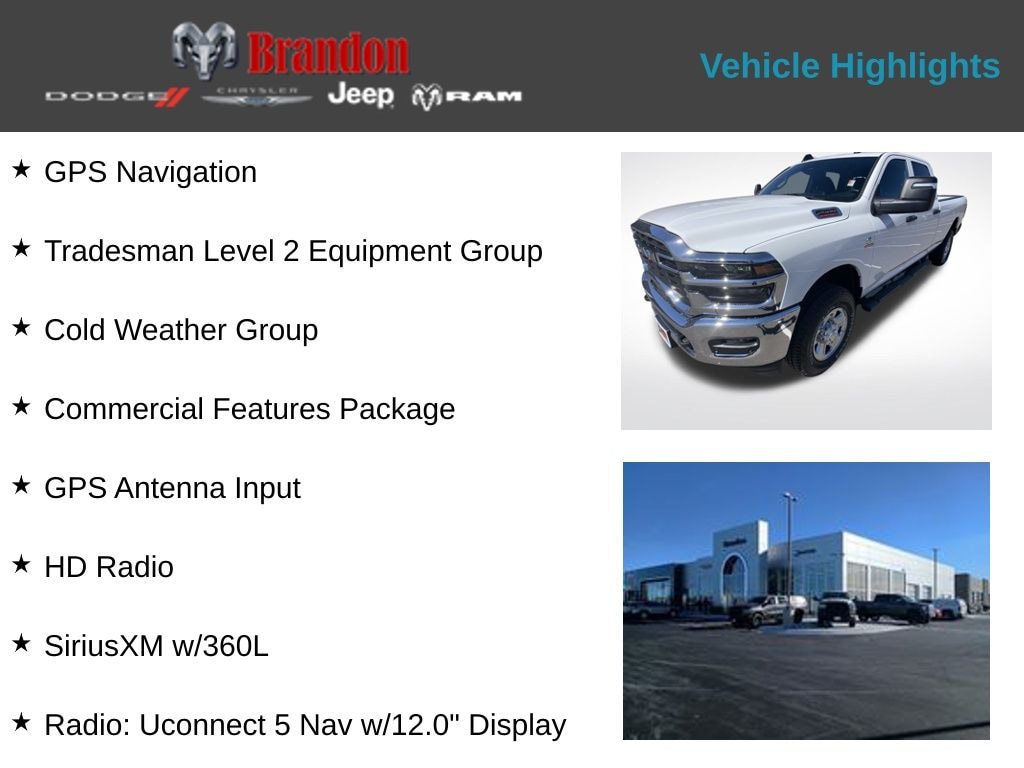 New 2026 Ram 2500 Tradesman Pickup