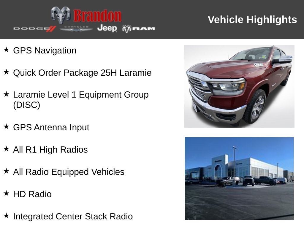 Used 2022 Ram 1500 Laramie Truck