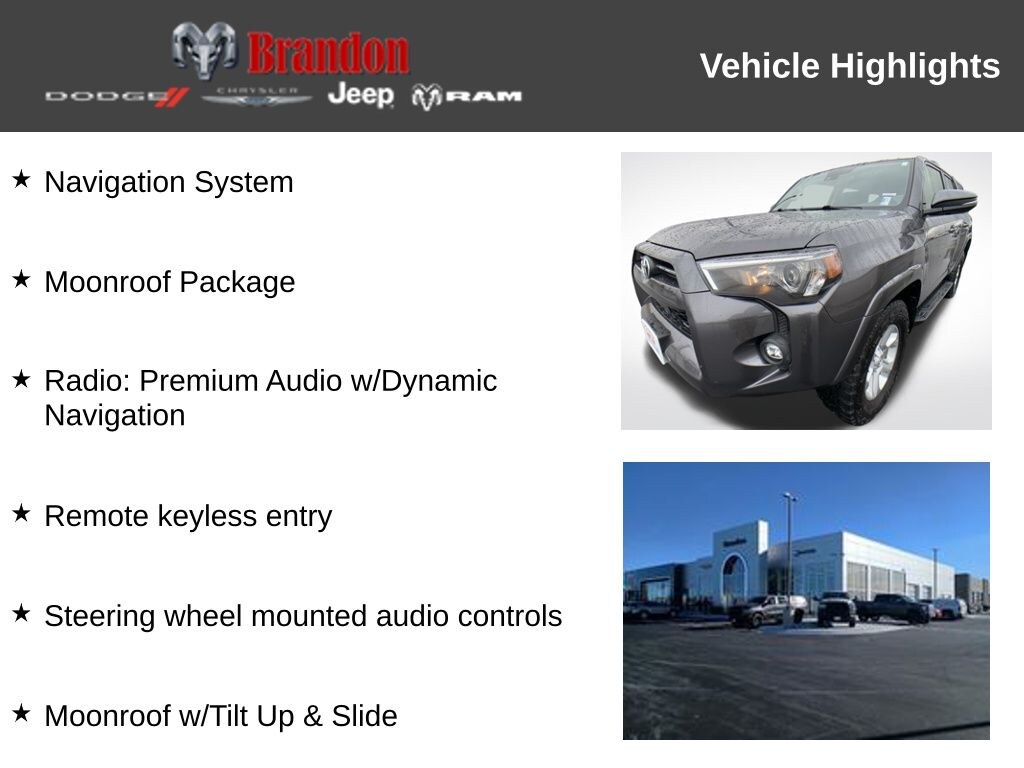 Certified 2021 Toyota 4Runner SR5 Premium SUV