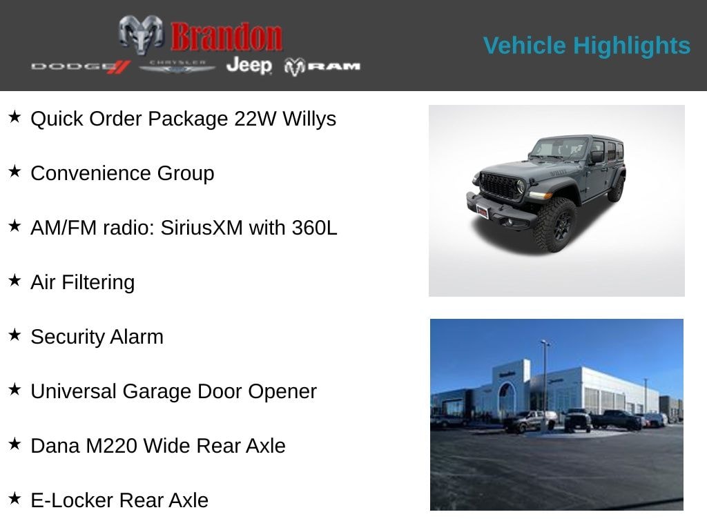 New 2026 Jeep Wrangler Sport Sport Utility