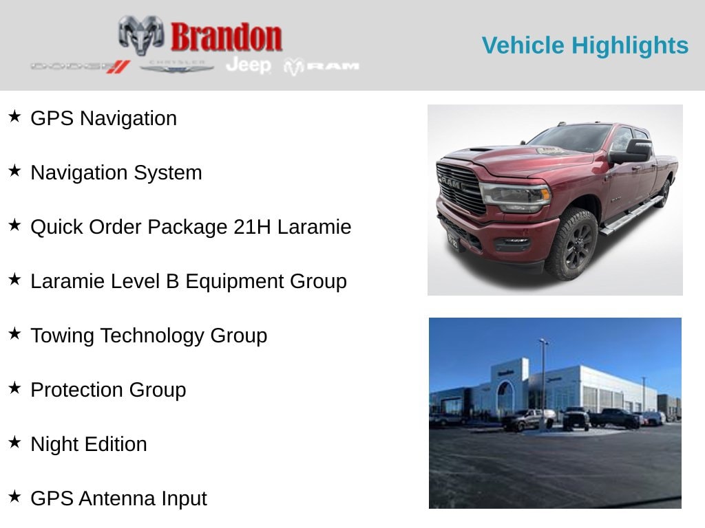 Used 2024 Ram 3500 Laramie Truck
