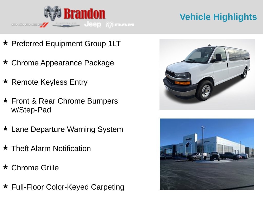 Used 2024 Chevrolet Express 3500 LT Minivan/Van