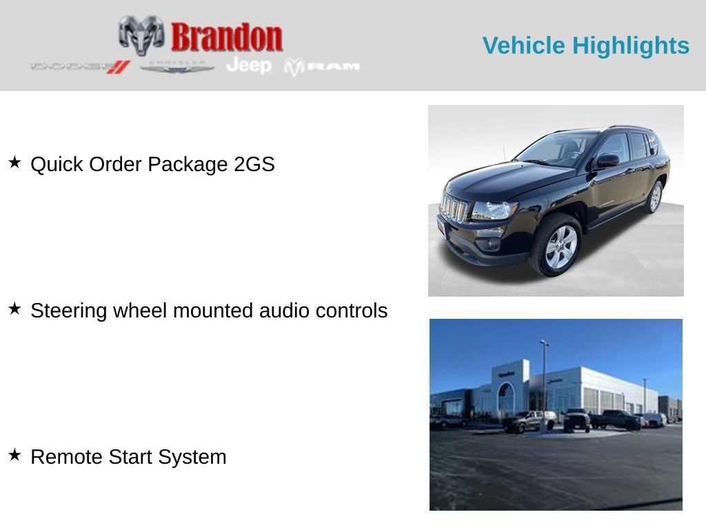 Used 2017 Jeep Compass Latitude SUV