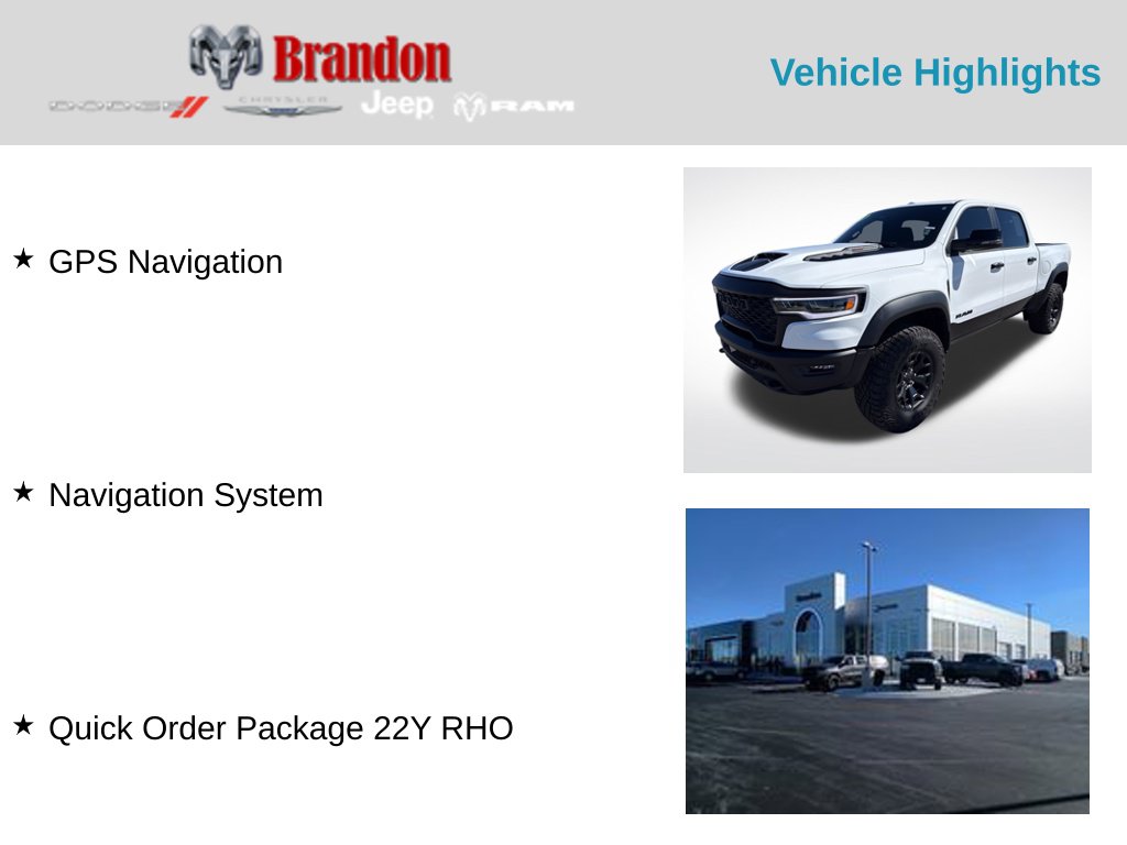 Used 2026 Ram 1500 RHO Truck