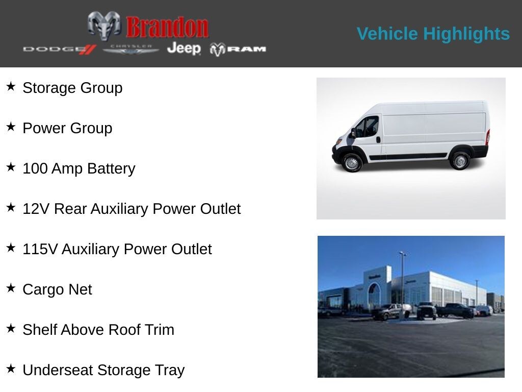 New 2026 Ram ProMaster 2500 High Roof Cargo Van