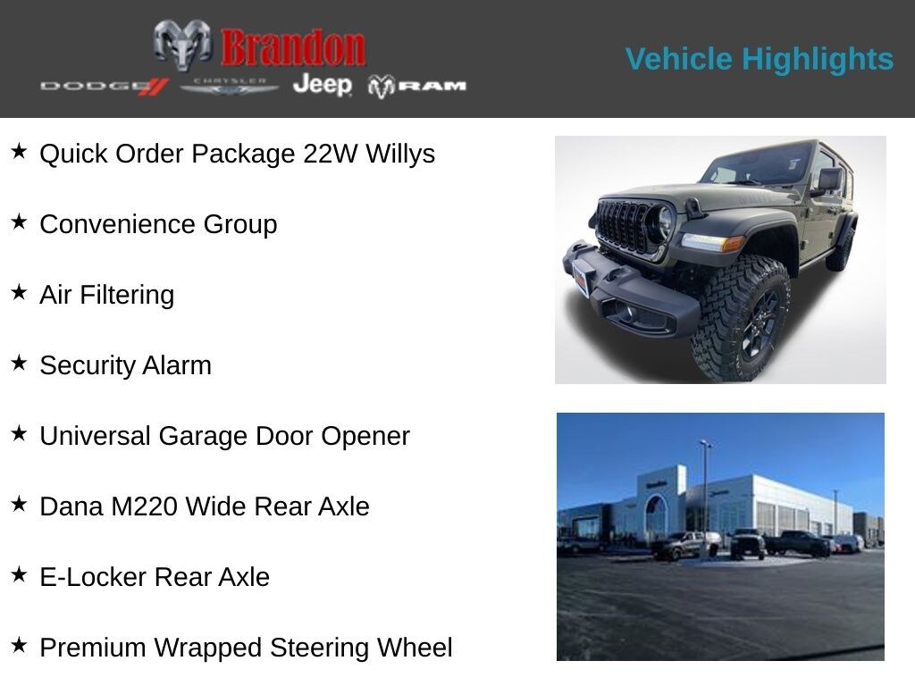 New 2026 Jeep Wrangler Sport Sport Utility