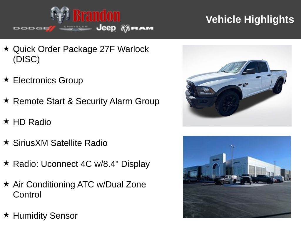 Used 2020 Ram 1500 Classic Warlock Truck