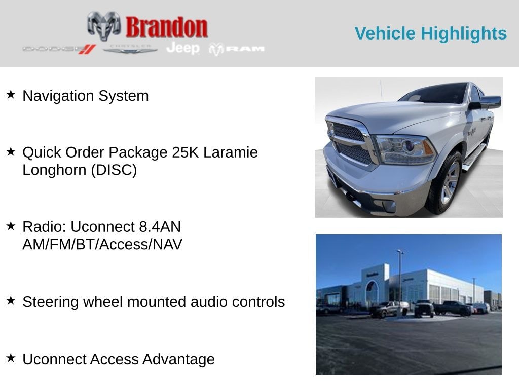 Used 2013 Ram 1500 Laramie Longhorn Truck