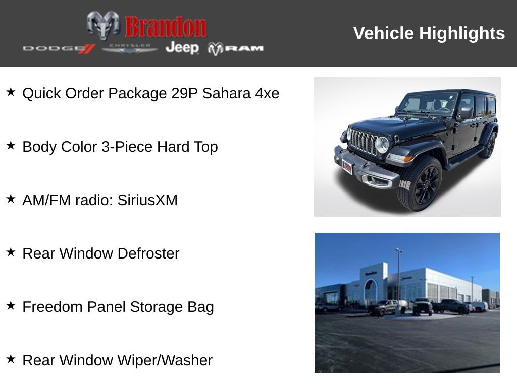 Used 2025 Jeep Wrangler Sahara 4xe SUV