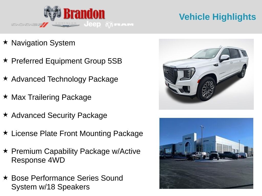 Used 2023 GMC Yukon XL Denali Ultimate SUV