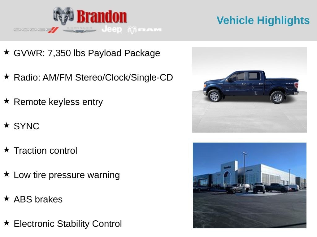 Used 2013 Ford F-150 XLT Truck