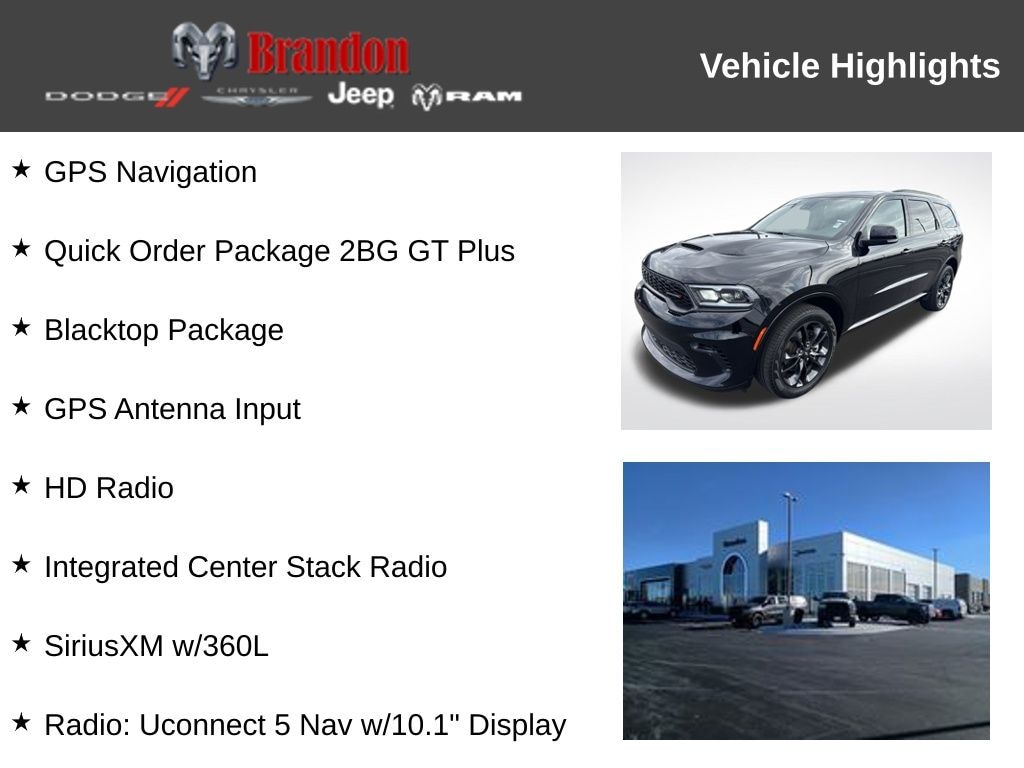 Used 2024 Dodge Durango GT Plus SUV