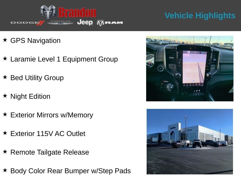 New 2026 Ram 1500 Laramie Pickup