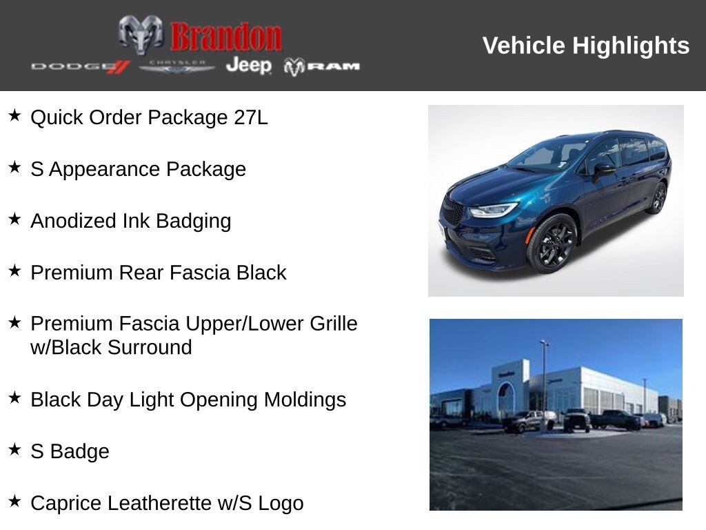 Used 2024 Chrysler Pacifica Touring L Minivan/Van