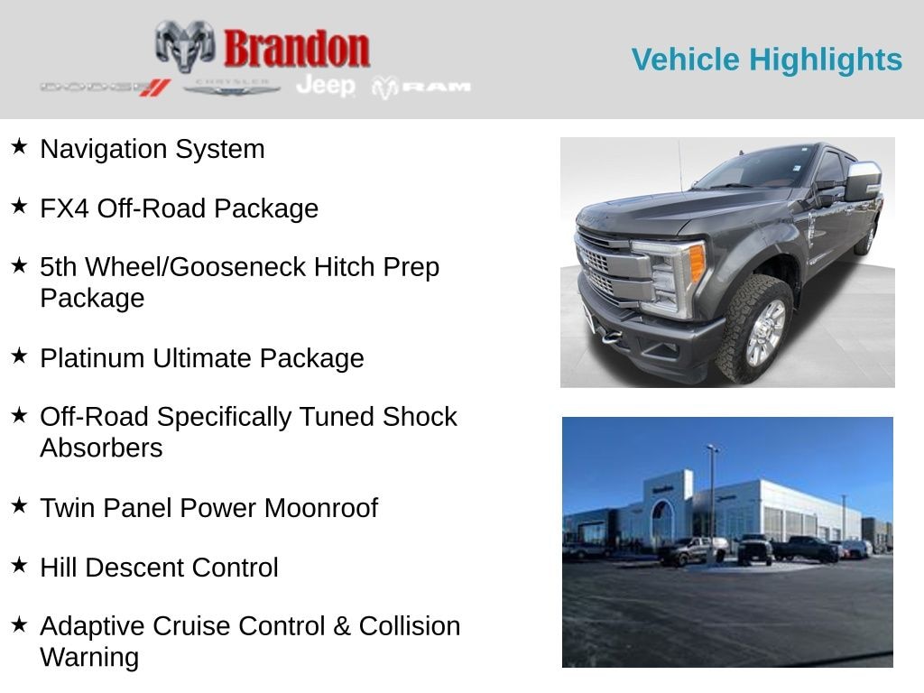 Used 2019 Ford F-350SD Platinum Truck