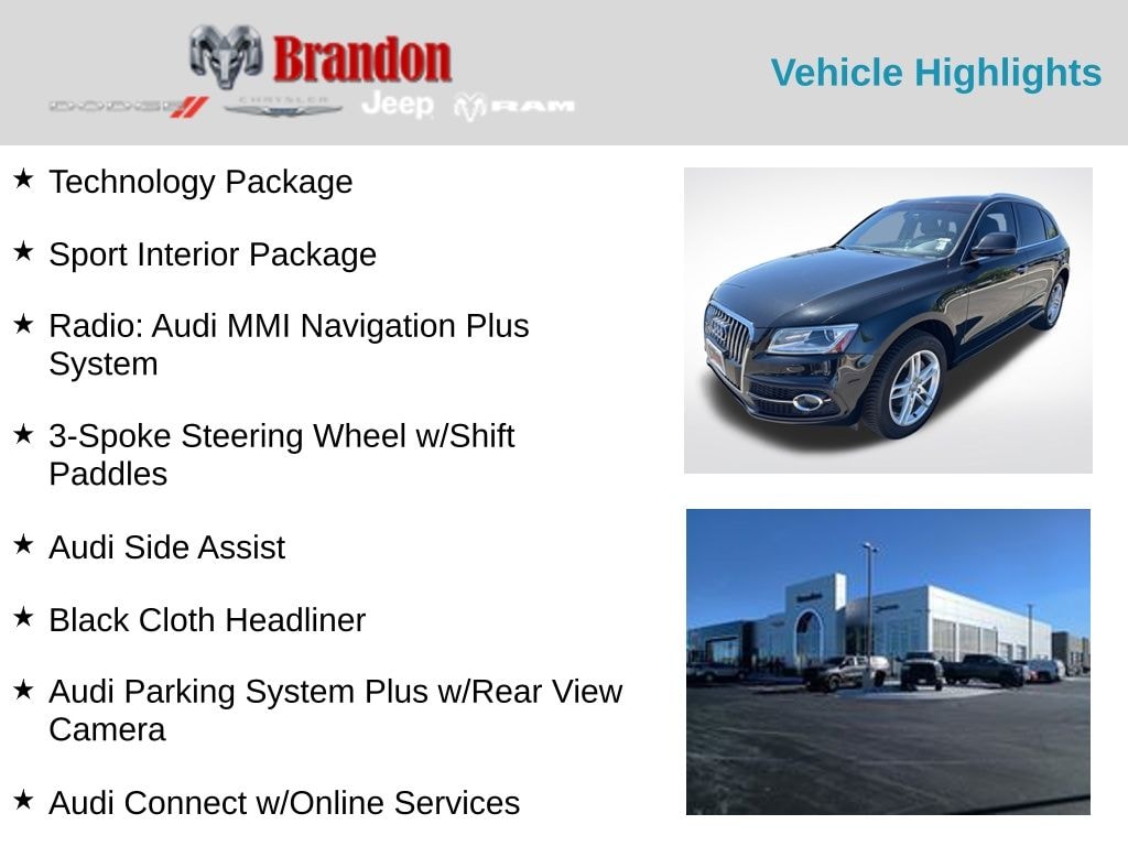 Used 2015 Audi Q5 3.0T Premium Plus SUV