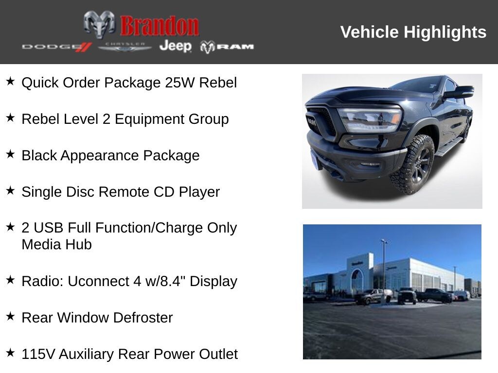 Used 2020 Ram 1500 Rebel Truck