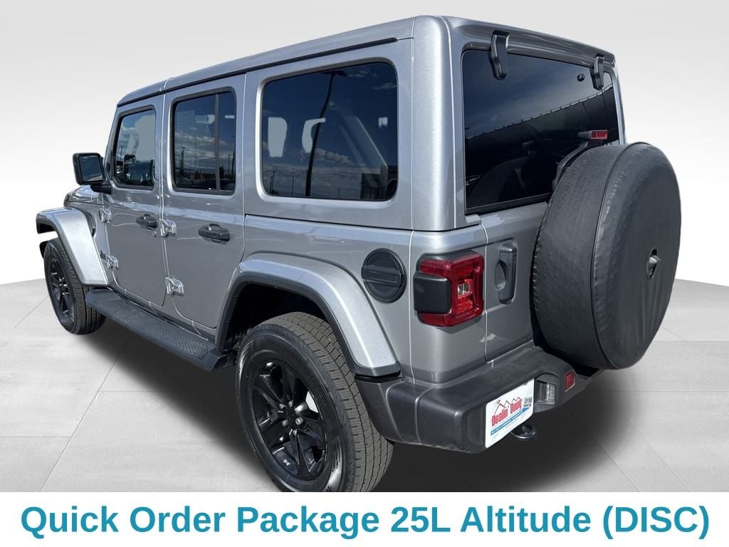 Used 2021 Jeep Wrangler Unlimited Sahara Altitude SUV