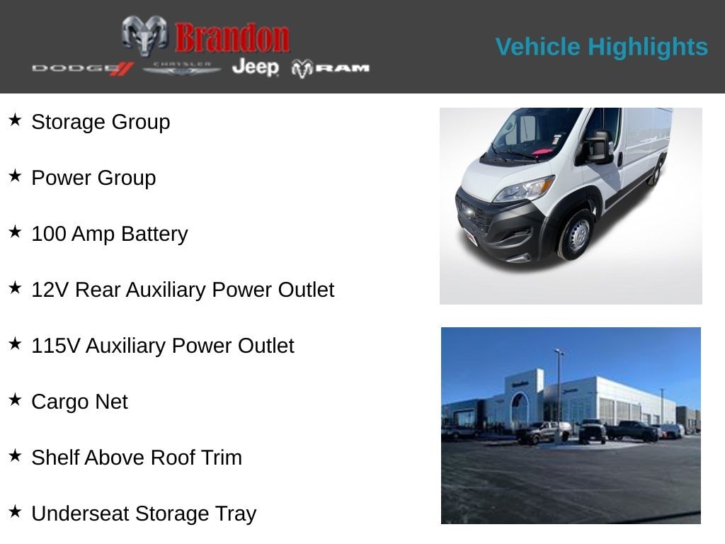New 2026 Ram ProMaster 2500 High Roof Cargo Van