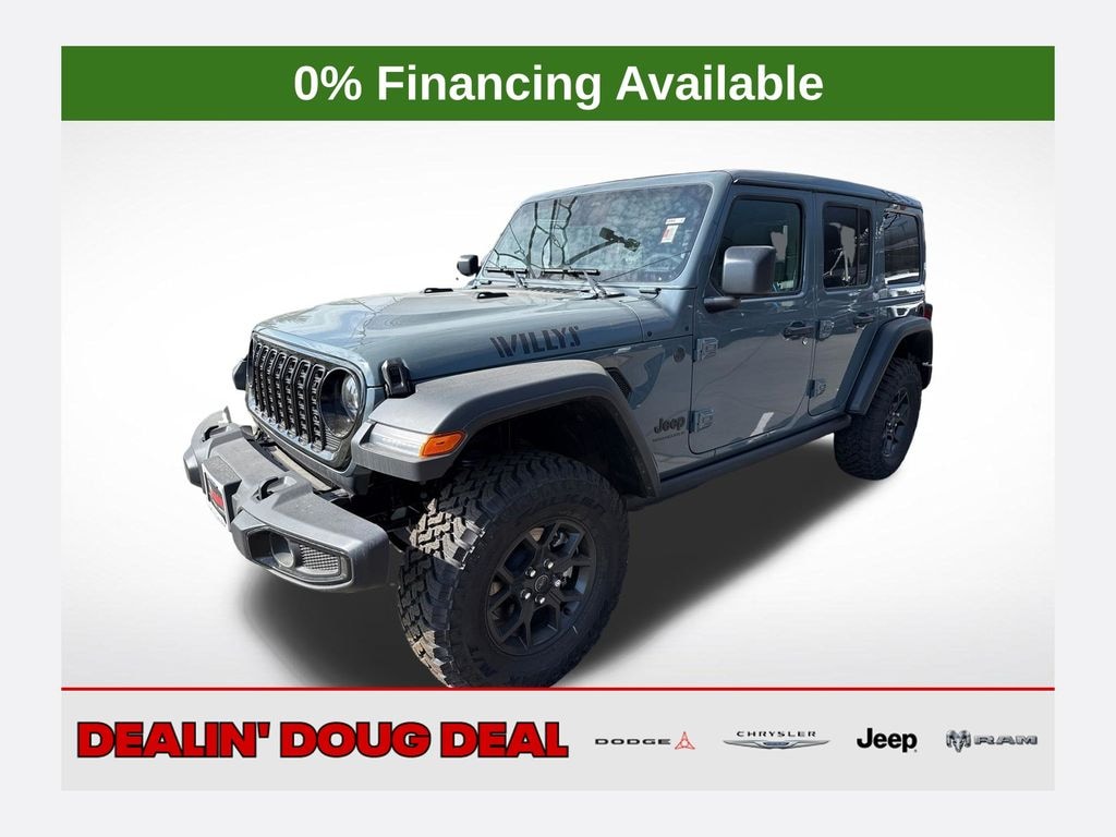 New 2026 Jeep Wrangler Willys Sport Utility