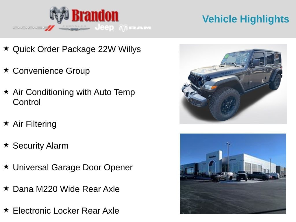 Used 2026 Jeep Wrangler Willys SUV