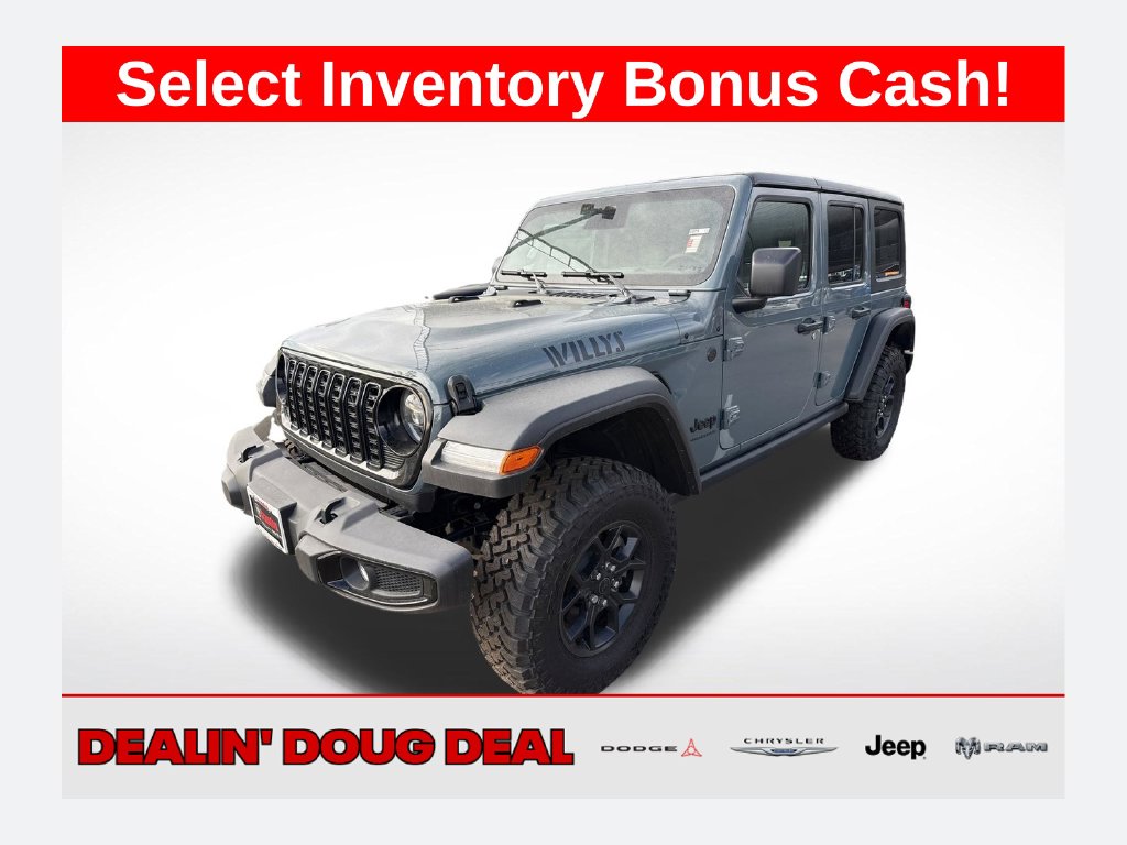 New 2026 Jeep Wrangler Willys Sport Utility
