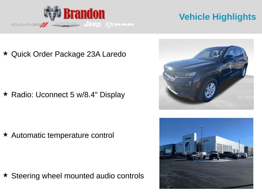 Used 2024 Jeep Grand Cherokee Laredo SUV