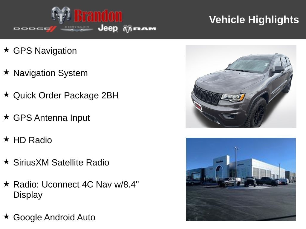Used 2021 Jeep Grand Cherokee Limited SUV