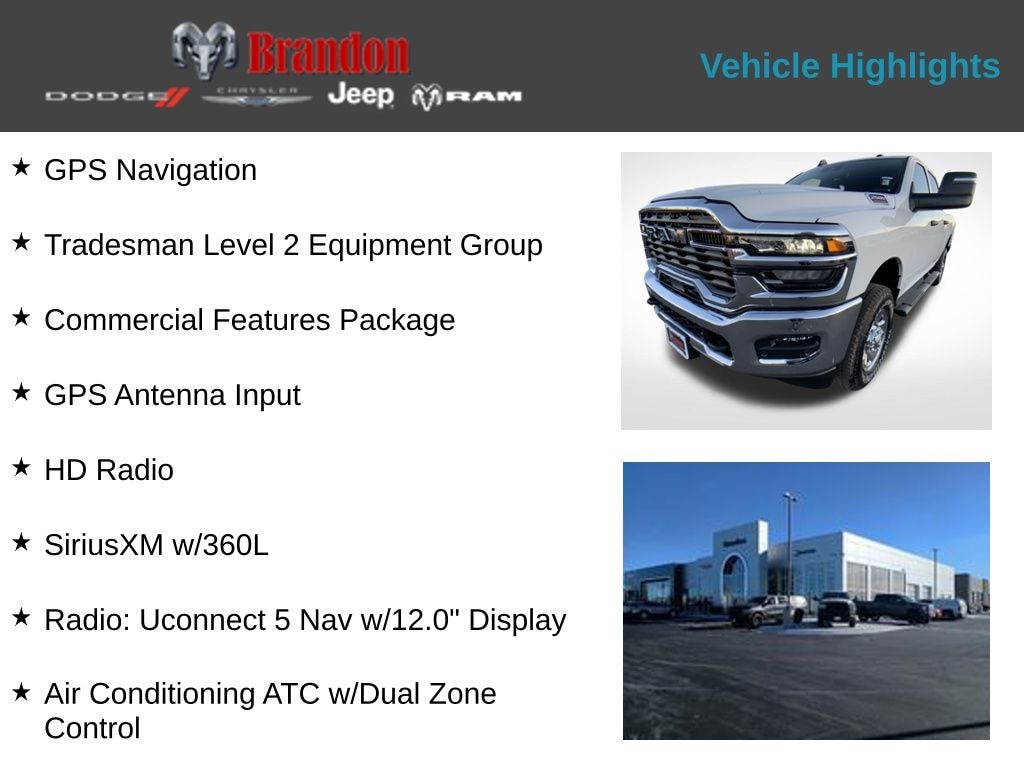 New 2026 Ram 2500 Tradesman Pickup