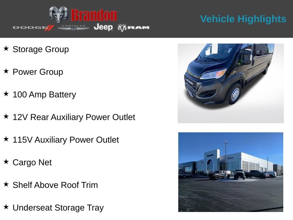 New 2026 Ram ProMaster 2500 High Roof Cargo Van