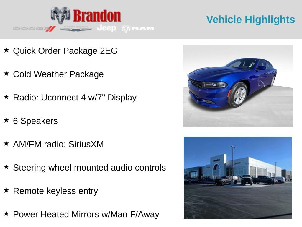 Used 2020 Dodge Charger SXT Sedan