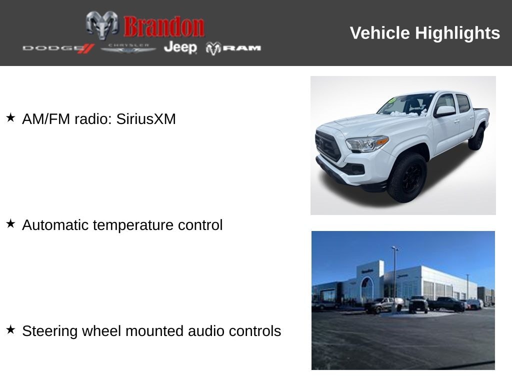 Used 2023 Toyota Tacoma SR Truck