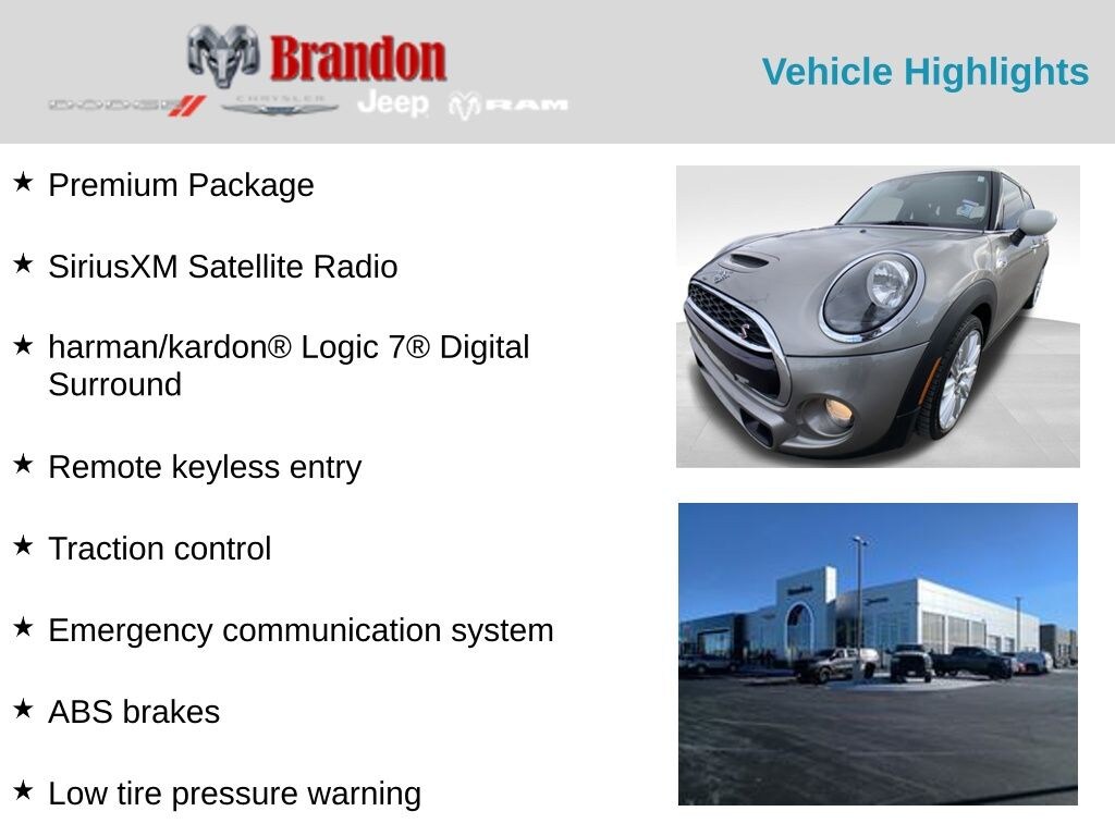 Used 2019 MINI Cooper S Hatchback