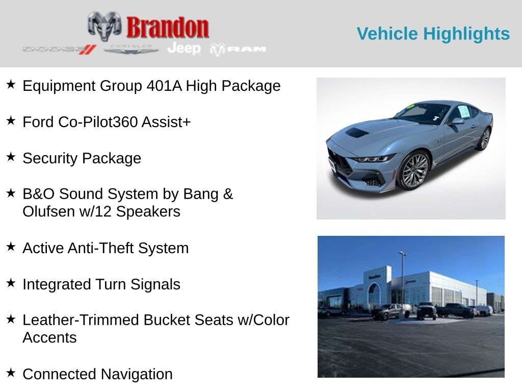 Used 2025 Ford Mustang GT Premium Coupe